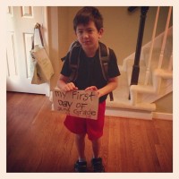 ANGRY Sebastian on First Day of 2nd Grade